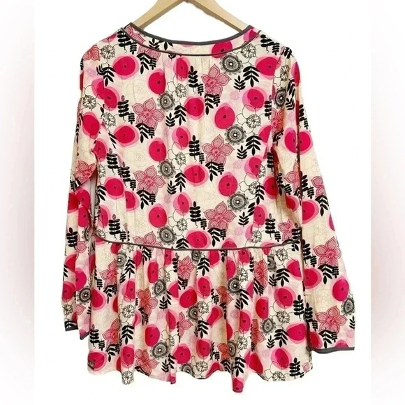 Matilda Jane Floral Peasant Boho Tunic Top Sz Small NWT - Picture 7 of 10